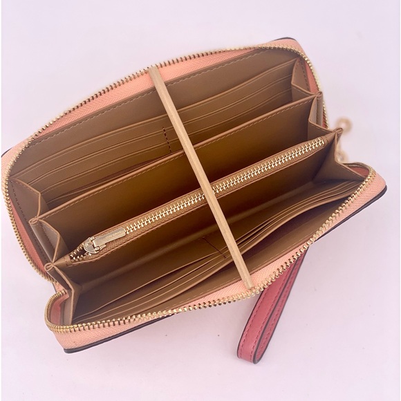 COACH Long Zip Around Wallet With Horse And Carriage - Picture 10 of 14